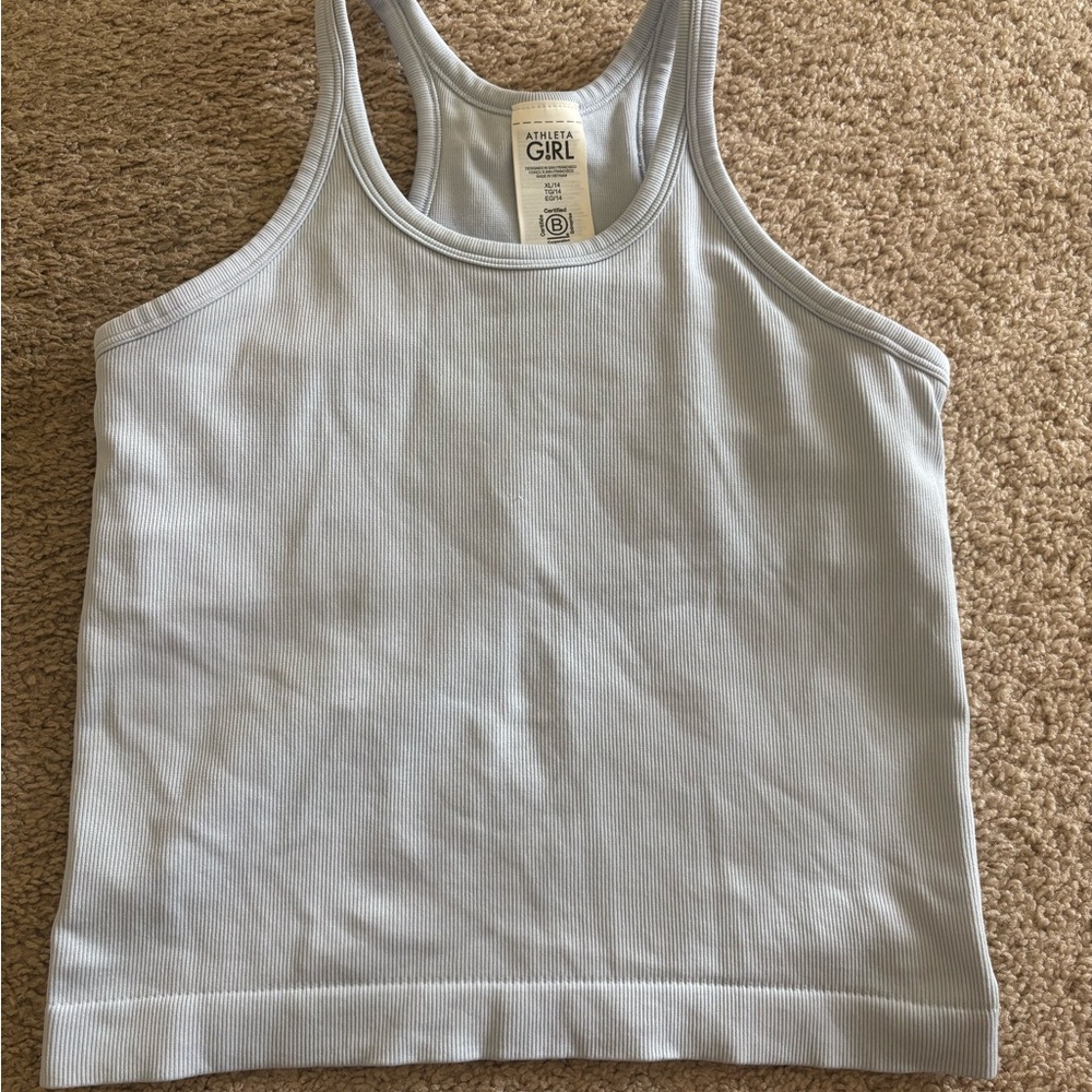 Athleta Sky Blue Kids Tank Top